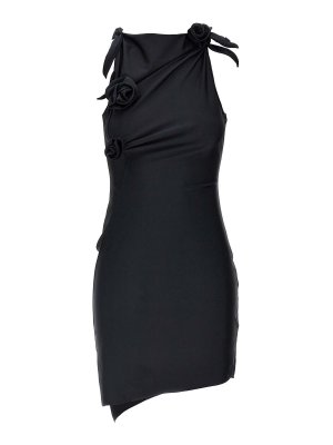 COPERNI: short dresses - Asymmetric Flower Mini Dress