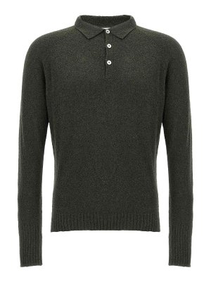 FILIPPO DE LAURENTIIS ブラックポロシャツ フィリッポ デ ローレンティス / FILIPPO DE LAURENTIIS