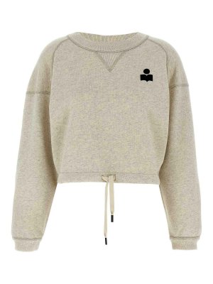 Isabel Marant Etoile: Sweatshirts und Pullover - Sweatshirt - Beige