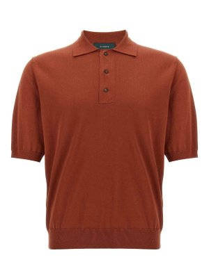 Zanone Red cotton polo - Red - Men | 812293ZJ397Z3347
