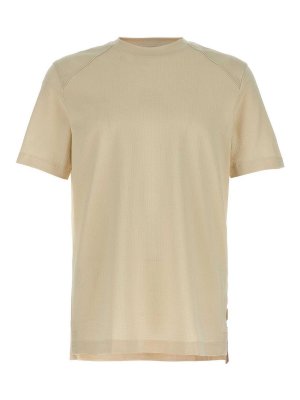 Hugo Boss: T-shirts - T-Shirt - Beige