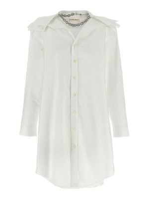 Y/PROJECT: Vestidos media pierna - Vestido Midi - Blanco