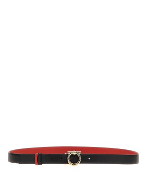 【関税送料込】☆COURREGES☆Belt with logo buckle 30726567_59663199_600.jpg
