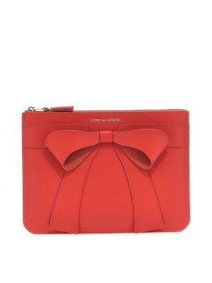 COMME DES GARÇONS WALLET: 財布＆ポーチ - 財布 - 赤