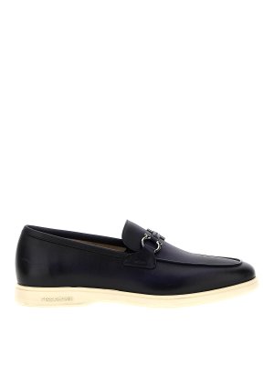 FERRAGAMO: Mocasines y Zapatillas - Mocasines - Negro