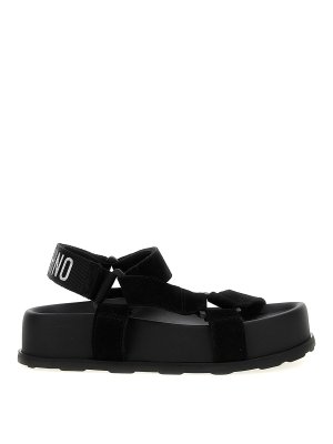 MOSCHINO: sandals - Suede Sandals