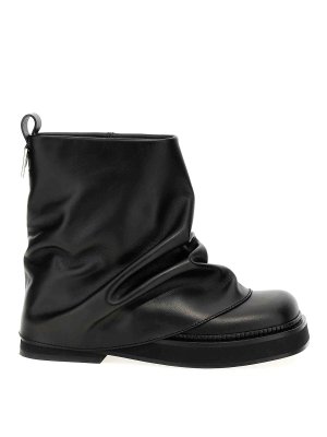 Isabel Marant Akson Gaucho Ankle Boots - Black