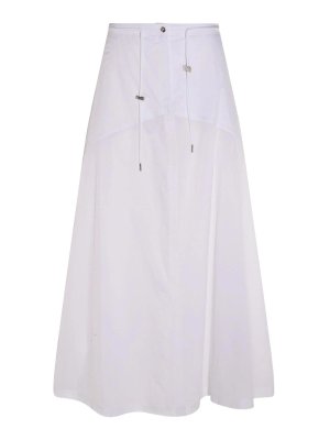 ADD: Faldas media pierna y semilargas - Falda Semilarga - Blanco