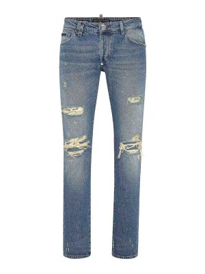 PHILIPP PLEIN: bootcut jeans - Jeans