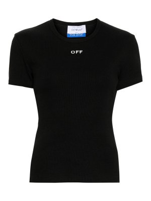 OFF-WHITE: Camisetas - Camiseta - Negro