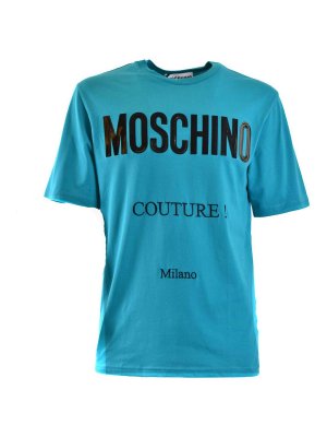 MOSCHINO: Camisetas - Camiseta - Azul