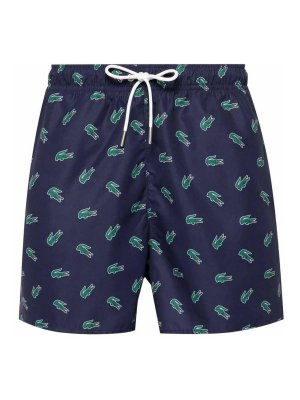LACOSTE: Bañadores y boxer de baño - Boxers De Baño - Azul