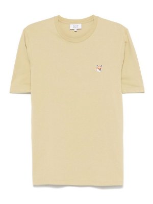 MAISON KITSUNÉ: t-shirt - T-shirt Fox Head-Patch