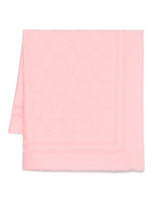 TWINSET: sciarpe e foulard - Sciarpa logo-jacquard