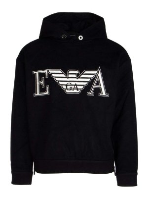 EMPORIO ARMANI: Sweatshirts und Pullover - Sweatshirt - Blau