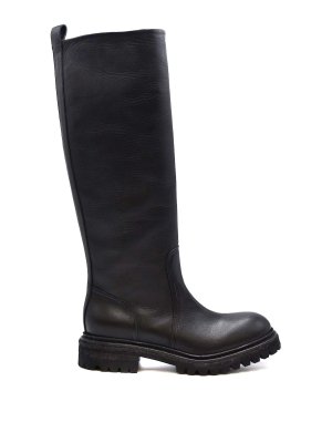 FABRIZIO DEL CARLO: Botas - Botas - Negro