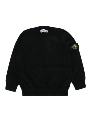 STONE ISLAND: Sudaderas y suéteres - Sudadera - Negro