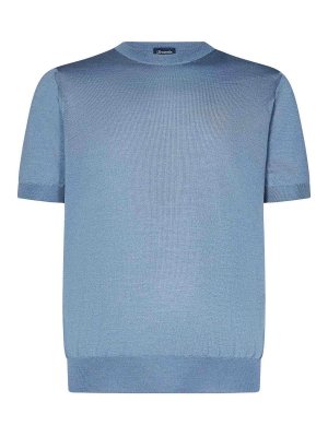 Tシャツ・カットソー DRUMOHR Men T Shirts D0GN481770 Blue Drumohr Men's T-shirts | Simplicity and High Quality