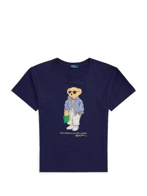 POLO RALPH LAUREN: Camisetas - Polo Bear By Ralph Lauren - Azul