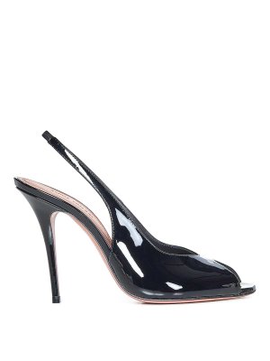 AMINA MUADDI: Escarpins - Chaussures À Talon - Noir