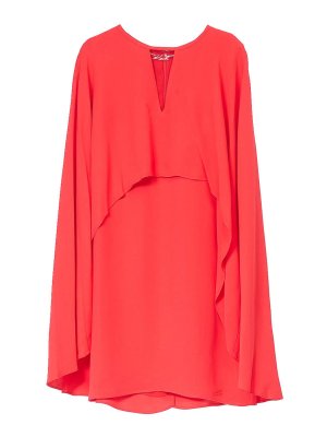 KARL LAGERFELD: short dresses - Short Party Cape Dress