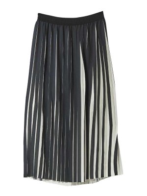 KARL LAGERFELD: Knee length skirts & Midi - Pleated Skirt