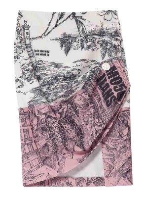 MOSCHINO JEANS: gonne al ginocchio  e longuette - Gonna Stampa Milano