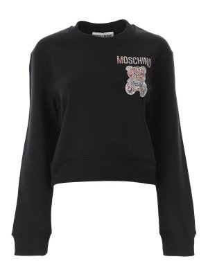 MOSCHINO: Sweatshirts & Sweaters - Jewel Bear Sweatshirt