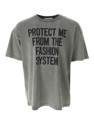 MOSCHINO: t-shirts - Protect Me Tshirt