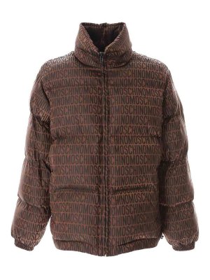 MOSCHINO: short coats - Logo Duffle Coat