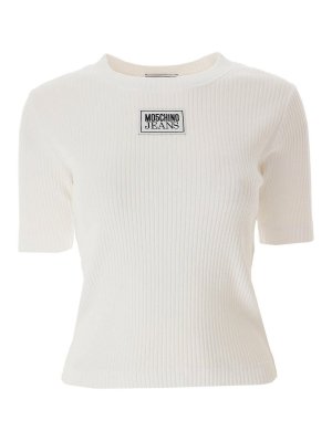 Tシャツ・カットソー RRD - ROBERTO RICCI DESIGNS cupro v-neck wom shirty (55186) Rrd - Roberto Ricci Designs Cupro V-Neck Wom Shirty 09 WHITE