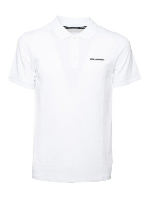 KARL LAGERFELD: Polos - Polo - Blanco