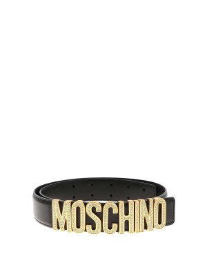 MOSCHINO: Ceintures - Ceinture - Noir