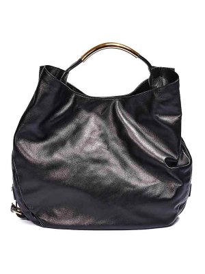 MOSCHINO: トートバッグ - トートバッグ - 黒