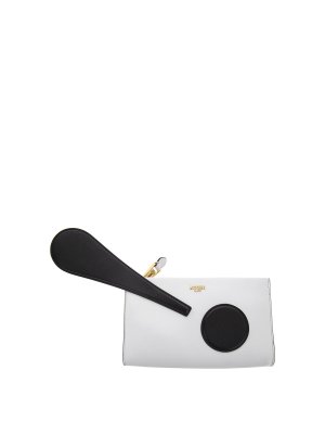 MOSCHINO: Bolso clutch - Bolso Clutch - Blanco