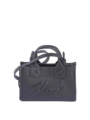 KARL LAGERFELD: Handtaschen - Shopper - Schwarz