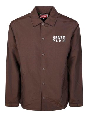 KENZO: giacche casual - Felice giacca da allenatore di tigre pesante