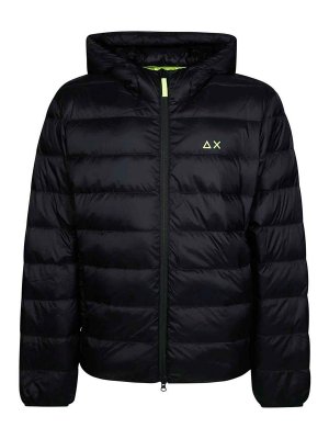 SUN 68: padded jackets - Hood Down Jacket