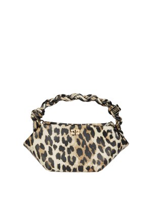 GANNI: クロスボディバッグ - クロスボディバッグ - アニマル柄