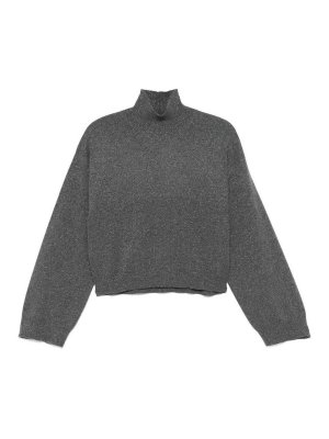 FABIANA FILIPPI: Pull col rond - Pull Col Rond - Gris Foncé