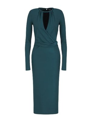 GIORGIO ARMANI: Knielange Kleider - Knielanges Kleid - Grün