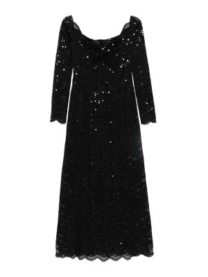 ワンピース COURREGES LONG JERSEY DRESS WITH SIDE SPLIT Courreges Long Jersey Dress With Side Split