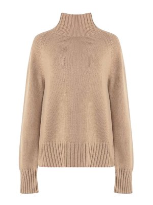 S MAX MARA: Rollkragenpullover  und Polo-Ausschnitt - Rollkragenpullover - Camel