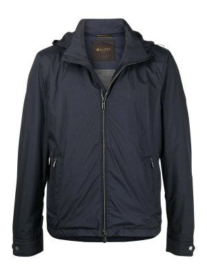 MOORER: casual jackets - Jacket With Zip