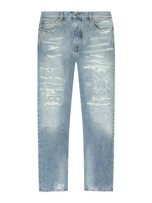 AMIRI: bootcut jeans - Jeans Ma Quad Sewed Effect