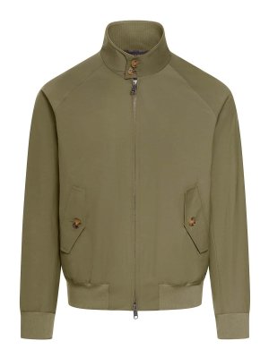 BARACUTA: casual jackets - G9 Harrington Jacket In Cotton Blend