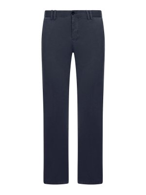 PT TORINO: casual trousers - Slim Fit Cotton Trousers