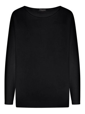 ROBERTO COLLINA: maglia collo rotondo - Maglione oversize
