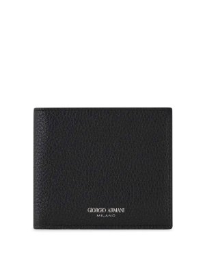 GIORGIO ARMANI: Carteras y monederos - Carteras Y Monederos - Negro