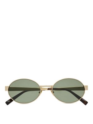 SAINT LAURENT: Sonnenbrillen - Sonnenbrille - Metallic
